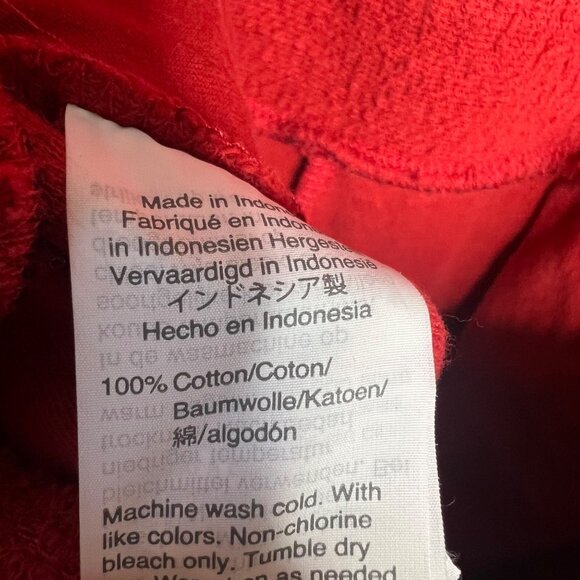 Madewell Texture & Thread Apron Bow-Back Jumpsuit Size 2 Crop Wide Leg - Picture 10 of 10